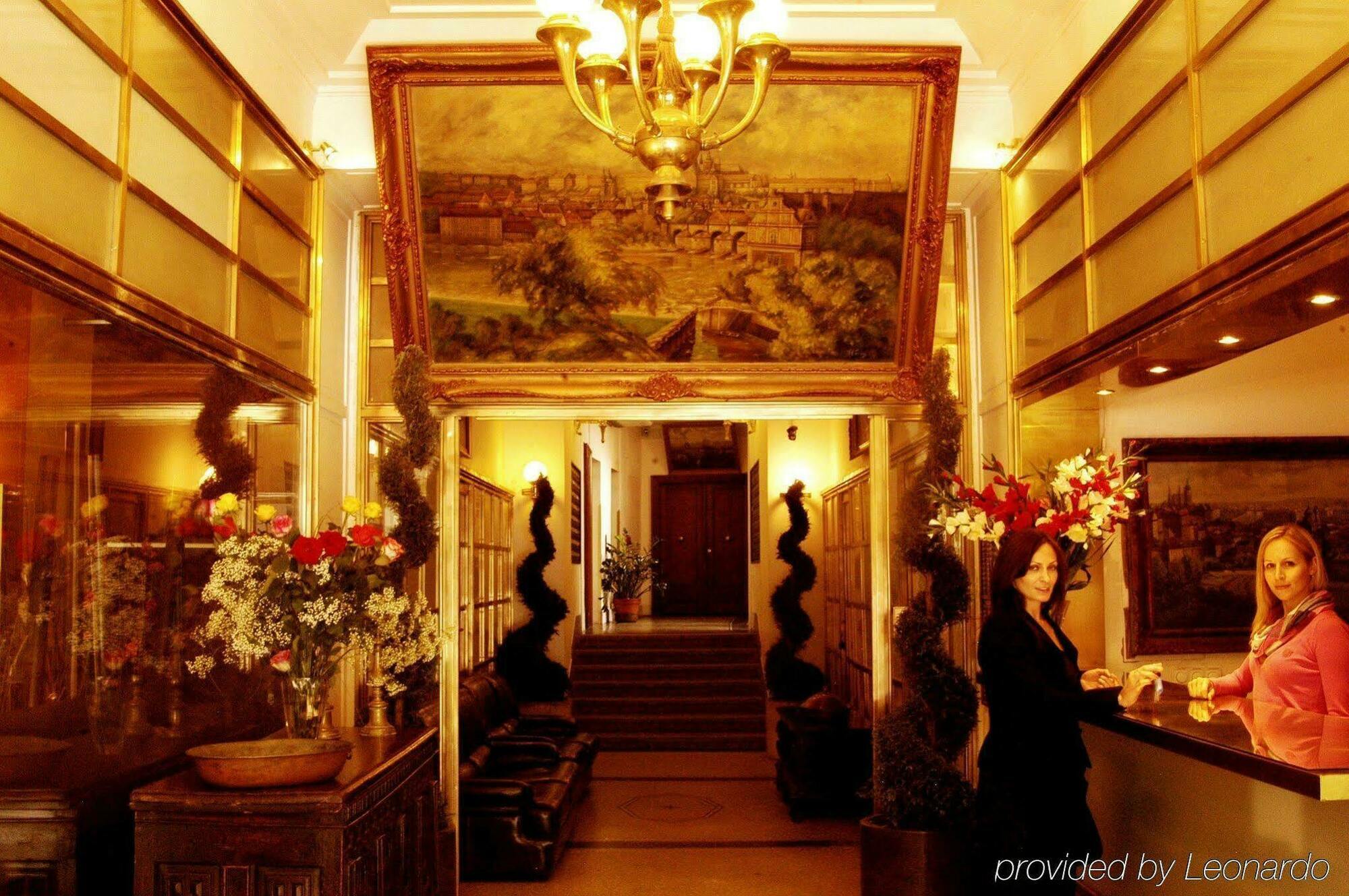 Hotel Bologna Prag Interior foto